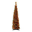 Jingle Jollys 160cm Pop Up Christmas Tree Artificial Christmas Tree Golden Maple Leaf
