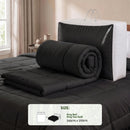 Giselle 200GSM Bamboo Microfibre King Quilt Lightweight All Season Doona Duvet