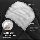 Giselle 200GSM Bamboo Microfibre Queen Quilt Lightweight All Season Doona Duvet