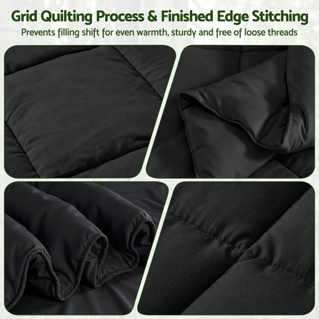 Giselle 200GSM Bamboo Microfibre Queen Quilt Lightweight All Season Doona Duvet
