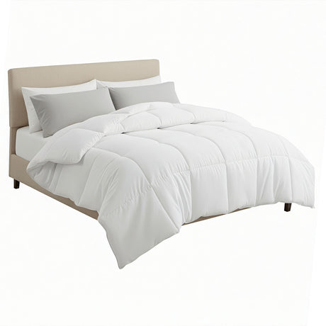 Giselle Bedding Double Size 400GSM Microfiber Quilt All Season Duvet Quilts Comforter Winter Summer