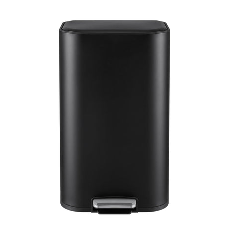Cefito 30L Pedal Rubbish Bin Kitchen Trash Garbage Waste Can Soft Close Black