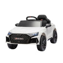 Ride On Car Licensed Audi RS3 Car for Kids 12V Remote Control White