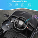 Kids Ride On Car 12V Licensed Ford Electric Toy with Remote Control Horn Music 97x61cm Black