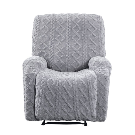 Artiss Recliner Chair Covers with Storage Side Pockets Grey