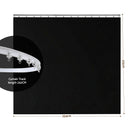 Artiss Room Divider Curtain Ceiling Mounted Track Sets Flexible Black