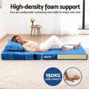 Artiss 4 Pack Folding Sofa Bed L-Shaped Modular Floor Sofas Foam Futons Couches