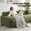 Artiss 300cm Modular Sofa Bed Comfort L-Shaped Sectional Boneless Couch Green