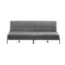 Artiss Sofa Bed, 1.9m 3-Seater Soft Innerspring Adjustable Couch Futon Chair for Apartment Dorm Living Room Office Study Bedroom, Grey
