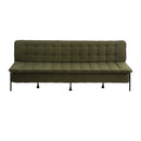 Artiss Sofa Bed, 1.9m 3-Seater Soft Innerspring Adjustable Couch Futon Chair for Apartment Dorm Living Room Office Study Bedroom, Green