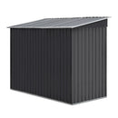 Giantz Garden Shed 2.38x1.31M Sheds Outdoor Storage Tool Metal Workshop Shelter Sliding Door