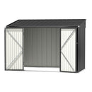 Giantz Garden Shed Galvanised Steel 3.05x1.5M Outdoor Storage Shed Workshop House Shelter