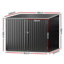 Giantz Garden Shed Sheds Outdoor Storage 2.06x1.96M Tool Workshop House Shelter