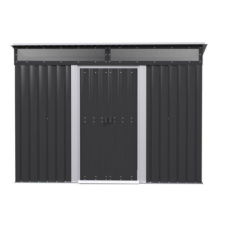 Giantz Garden Shed Outdoor Storage 2.60x1.95M Tool Sheds Workshop House Shelter