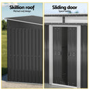 Giantz Garden Shed Outdoor Storage 2.60x1.95M Tool Sheds Workshop House Shelter