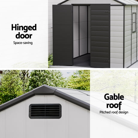 Giantz Garden Shed Sheds Outdoor Storage 2.15x2.14M Tool Workshop House Shelter