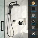 Cefito 9'' Rain Shower Head Set Handheld Round High Pressure Mixer Tap Chrome