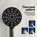 Cefito 9'' Rain Shower Head Set Handheld Round High Pressure Mixer Tap Chrome