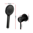 Cefito 4.5" Handheld Shower Head Round with Wall Bathroom Mixer