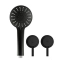 Cefito 4.5" Handheld Shower Head Round with Wall Twin Swivel Bathroom Tap