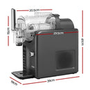 Devanti 5in1 Slushie Machine Ice Cream Maker 2L Grey