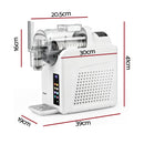 Devanti Slushie Machine 2L Frozen Drink Maker Ice Cream Cocktail Slush Maker White