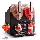 Devanti Slushie Machine 4L Dual Tanks Frozen Drink Ice Cream Maker