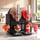 Devanti Slushie Machine 4L Dual Tanks Frozen Drink Ice Cream Maker