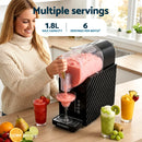 Devanti 1.8L Slushie Machine Maker Frozen Smoothies Milkshakes Black