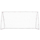 Everfit 12FT Soccer Football Goal Net UPVC Frame with PE Mesh Weatherproof Portable Goals for Backyard Training Competitive Play