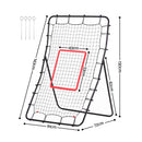 Everfit Baseball Rebounder Net Pitching Practice Target Screen 143cm