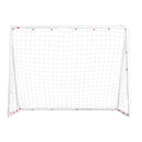 Everfit 8FT Soccer Football Goal Net UPVC Frame with PE Mesh Weatherproof Portable Goals for Backyard Training Competitive Play
