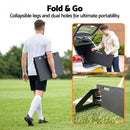 Everfit Soccer Rebounder Board 80cm x 30cm Football Rebound Wall with 2 Angles