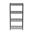 Artiss 4-Tier Shelving Unit Adjustable Garage Storage Shelves Kitchen Rack Steel