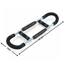 Everfit Twister Arm Exerciser 60-90lb Adjustable Chest Workout Equipment Home Gym Fitness