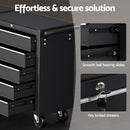 Giantz Tool Chest Trolley 10 Drawers Toolbox Storage Black