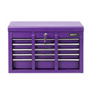 Giantz 9-Drawer Tool Cabinet Chest Toolbox Heavy Duty Garage Storage Organiser Purple