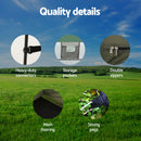 Weisshorn 22L Portable Camping Toilet Shower Tent Changing Room Outdoor Loo Set