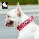 True Love Floral Dog Collar - Red, M-1962324873514717186