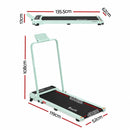 Everfit 3 in 1 Walking Pad Treadmill 12% Incline Foldable Under Desk Treadmills 40cm Belt Green