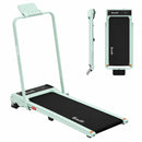Everfit 3 in 1 Walking Pad Treadmill 12% Incline Foldable Under Desk Treadmills 40cm Belt Green