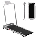 Everfit 3 in 1 Walking Pad Treadmill 12% Incline Foldable Under Desk Treadmills for Home Gym With 40cm Wide Belt Silver