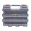 Giantz Double Sided Tool Box Organizer with 34 Compartment Small Parts Storage
