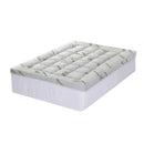Giselle Bedding 1500GSM Pillowtop Mattress Topper Bamboo Mattress Pad for Back Pain Relief Washable 11cm Thick Bed Cover with 45cm Deep Pocket Double