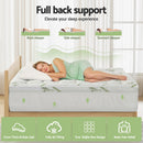 Giselle Bedding 1500GSM Pillowtop Mattress Topper Bamboo Mattress Pad for Back Pain Relief Washable 11cm Thick Bed Cover with 45cm Deep Pocket Double