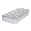Giselle Bedding 1500GSM Pillowtop Mattress Topper Bamboo Mattress Pad for Back Pain Relief Washable 11cm Thick Bed Cover with 45cm Deep Pocket King Single