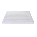 Giselle Bedding Pillowtop Mattress Topper 5cm Reversible Cooling & Soft Coral Fleece Pad for Back Pain Relief, Washable Skin-friendly Bed Protector with 45cm Deep Pocket King