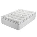 Giselle Bedding Double Mattress Topper 5cm Coral Fleece