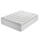 Giselle Bedding Queen Mattress Topper 5cm Coral Fleece