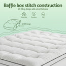 Giselle Bedding Queen Mattress Topper 5cm Coral Fleece